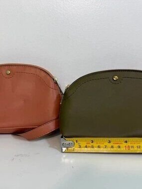 Set of 2 A New Day Crossbody Bag Terracotta Olive Gold Zip
